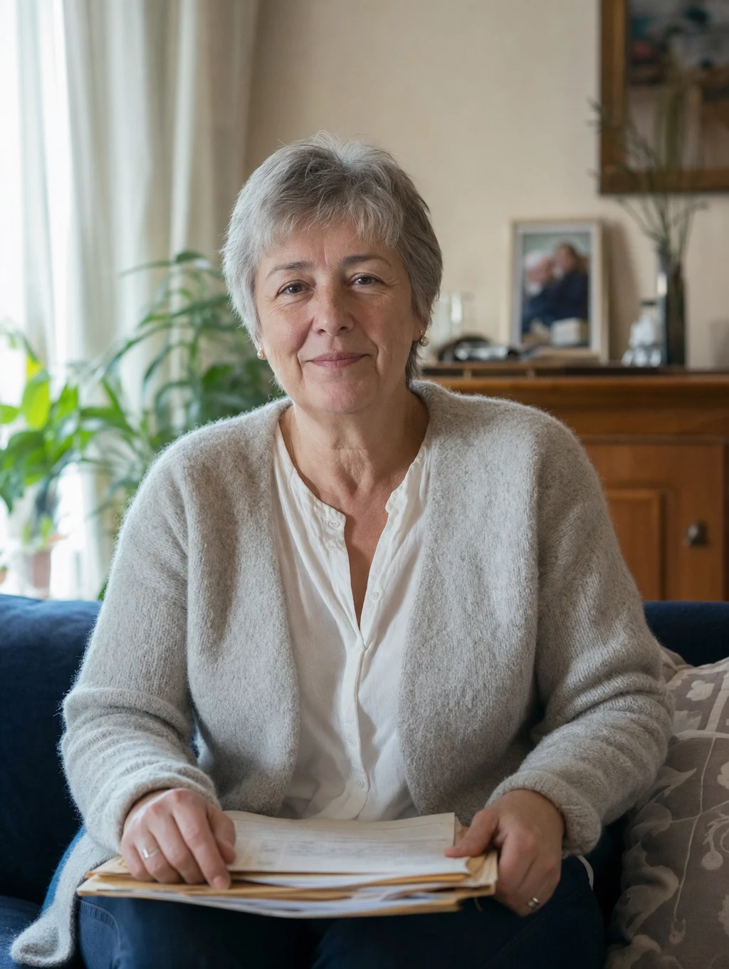 Karin Vogt, die den Nachlass ihrer Mutter allein abgewickelt hat